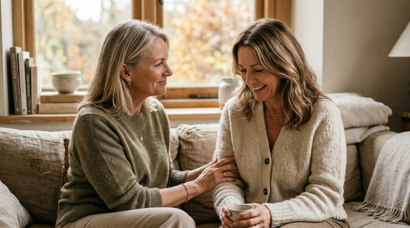 Een rustig coachinggesprek